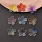 diy acetate flowers beads  diy shrink beads